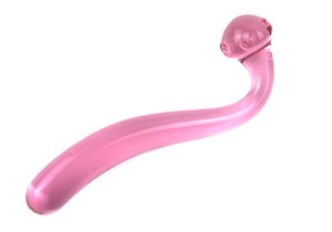 Consolador Anal de cristal para mujer juguete erótico con tapón de ojal, emulación de glande, juguetes anales, masturbador femenino para pene, productos para adultos - Product Image 2