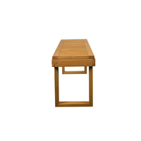 Fabricant chinois banc d'extérieur traditionnel amovible et durable en bois de sapin de Chine