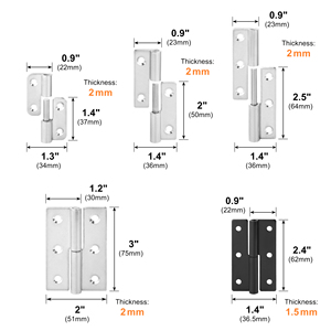 Thép không gỉ & sắt đen có thể tháo rời bản <span class=keywords><strong>l</strong></span>ề trái & bên phải nâng bản <span class=keywords><strong>l</strong></span>ề 270 độ đồ nội thất bản <span class=keywords><strong>l</strong></span>ề cho tủ phòng tắm - Product Image 4
