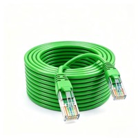 Cable de Red Ethernet RJ45 Gigabit UTP Cat6 de Alto Rendimiento de 25 m para Configuración de Transmisión de Datos en Hogares Inteligentes