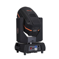 Nouvelle Lampe de Scène LED à Tête Mobile 350W 17R Beam Spot avec Double Prisme, Rotation Bilatérale, Zoom, IP55, Pan540/Tilt270 pour Parc à Thème