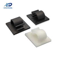 Pince de fixation de câble auto-adhésive en plastique Clips de fixation Organisateur de fil électrique Accessoires de câblage pour voiture à énergie nouvelle