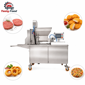 Machine à former des galettes de viande commerciales avec une largeur de bande de 240 mm, pour nuggets de poulet et galettes de burger - Product Image 6
