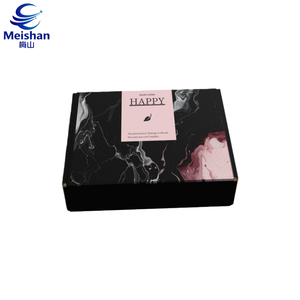 Boîte <span class=keywords><strong>cadeau</strong></span> haut de gamme Meishan avec estampage à chaud or et argent, vernis UV local et structure épaissie pour célébrations festives - Product Image 1