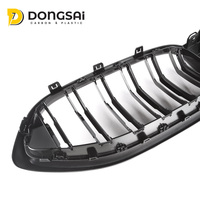 Grille de pare-chocs avant à double lamelle en ABS noir brillant pour BMW Série 8 G14 G15 G16 pré-LCI 2018-2023