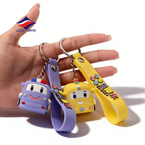 Longzhiyu, usine avec 20 ans d'expérience, porte-clés personnalisés, porte-clés en PVC souple 3D personnalisés, porte-clés en caoutchouc, porte-clés en silicone pour <span class=keywords><strong>voiture</strong></span> - Product Image 6