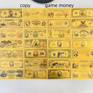 ธนบัตรโพลีเมอร์หุ้มธนบัตรแผ่นฟอยล์สีทอง<span class=keywords><strong>100</strong></span>เหรียญตามสั่ง - Product Image 4