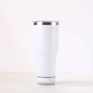 Mug en acier inoxydable pour adultes avec une capacité de 30 oz et un design moderne, mug avec haut-parleur - Product Image 4
