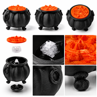 Juguetes Antiestrés de Halloween con Forma de Caldero Impresos en 3D, Botones de Clic Nítidos para Aliviar el Estrés, Regalos Sensoriales para Cumpleaños