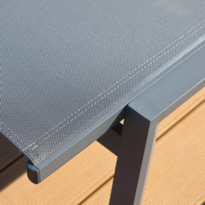Chaise longue double <span class=keywords><strong>en</strong></span> <span class=keywords><strong>aluminium</strong></span> <span class=keywords><strong>pliable</strong></span> et imperméable pour piscine extérieure, plage, hôtel, terrasse, garantie 5 ans - Product Image 6