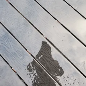 WPC Wood Decking Boards terrace flooring outdoor durable hollow core deck board flooring planks panel Fitted composite decking