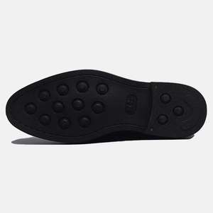 <span class=keywords><strong>Scarpe</strong></span> Derby in pelle scamosciata per <span class=keywords><strong>uomo</strong></span> <span class=keywords><strong>scarpe</strong></span> eleganti Vintage traspiranti resistenti all'usura fatte a mano da ufficio marrone scuro - Product Image 5