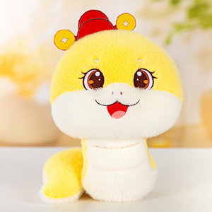 <span class=keywords><strong>Il</strong></span> <span class=keywords><strong>serpente</strong></span> peluche peluche peluche con elemento culturale tradizionale cinese Super morbido regalo di capodanno cinese 2025 - Product Image 6