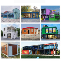Maison conteneur préfabriquée à bas prix, kit plat, mini-bureau, cabane préfabriquée, prix compétitif, livraison immédiate