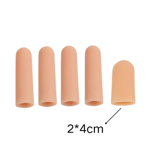 Protège-doigts en <span class=keywords><strong>silicone</strong></span> 2*4cm anti-dérapant Protège-doigts en <span class=keywords><strong>silicone</strong></span> pour l'artisanat - Product Image 4