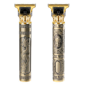 <span class=keywords><strong>Tondeuse</strong></span> à cheveux électrique vintage T9, machine à couper les cheveux professionnelle, rasoir pour hommes, <span class=keywords><strong>tondeuse</strong></span> pour hommes, machine à couper les cheveux et la barbe, métal, USB - Product Image 1