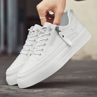 Baskets de skateboard confortables à lacets pour hommes, design léger et excellent pour le printemps et l'été