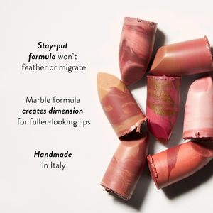 Laura Geller New York marmo italiano rossetto puro Dolce + moderno classico per le labbra idratante opaco bel lucidalabbra neutro