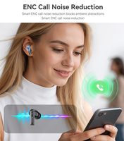 Écouteurs sans fil Yesido BT6.0 ANC+ENC - Réduction de bruit de -30 dB, 4 micros, écouteurs Bluetooth, ajustement ergonomique, casque sans fil TWS43