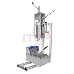 Máquina para Hacer Churros Manual Española, Freidora y Máquina para Donas con 5 Boquillas - Product Image 5