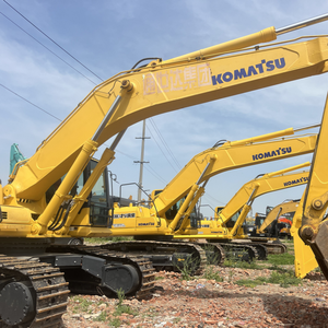 Excavatrice sur chenilles Komatsu PC450-7 d'occasion robuste, godet de 2,1 m, poids opérationnel de 45 tonnes, composants principaux du moteur et de la pompe, en vente chaude - Product Image 2