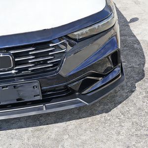 <span class=keywords><strong>Precio</strong></span> de Fábrica, Juego de 3 Piezas de Labio Delantero para Parachoques de Coche en Negro Brillante para <span class=keywords><strong>Honda</strong></span> <span class=keywords><strong>Accord</strong></span> 2025 Estilo Deportivo - Product Image 4