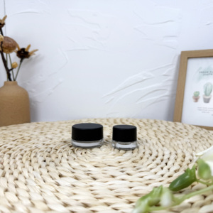 Hot Sell 4oz <b>Glass</b> Jar Packaging with Child Resistant Cap <b>Container</b> Bottles Eco-friendly Jar with CR <b>Lid</b> - Product Image 3