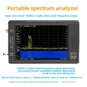 Analyseur de spectre portable ZS-407 <span class=keywords><strong>TinySA</strong></span> ULTRA Plus 4 pouces 100 kHz-7,3 GHz pour la détection de drones - Product Image 6