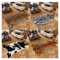 Benutzer definierte moderne Teppiche Home Wohnzimmer Teppich benutzer definierte Polyester Rindsleder Teppich