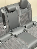 Auto-Zubehör RS6 RS7 Sportsitze Carbon-Faser Schalensitze Rennsport-Sitz Maßgefertigtes Leder für Audi A3 A4 A5 A6 A7 A8 Q3 Q5 Q7