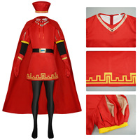 Kostum Cosplay Halloween Monster Sek 4D Musca Falquid Lord Pakaian Tradisional Wanita Tionghoa untuk Pertunjukan Panggung