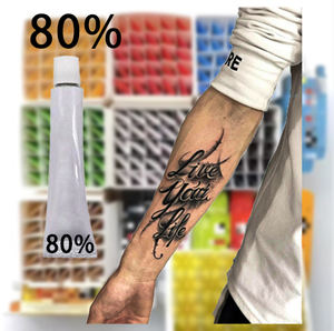 Hoch konzentrierte schmerzfreie kosmetische Chirurgie Weiße Tattoo-Creme für Augenbrauen Eyeliner Lips Beauty Salons Tattoo Parlors Hospital - Product Image 6