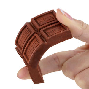 Divertente simulazione di gomma al cioccolato creativi studenti delle scuole elementari con piccole briciole pulite nessuna traccia di gomma per i bambini - Product Image 3