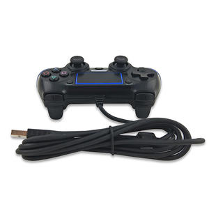 Manette de <span class=keywords><strong>jeu</strong></span> filaire USB en caoutchouc durable P4-<span class=keywords><strong>3</strong></span>, manette multiplateforme pour <span class=keywords><strong>PC</strong></span> et jeux de type console - Product Image 5