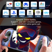 Console de jeu rétro D50 Max, 26 émulateurs, système Android, double joystick RGB 3D, console de jeu vidéo portable pour enfants et adultes, cadeau
