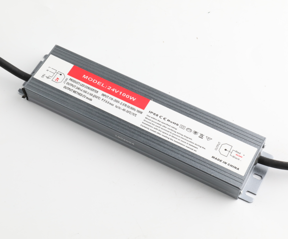 Открытый IP67 Водонепроницаемый Импульсный источник питания 12V 8A 24V 14A 100w светодиодные полосы света трансформатор