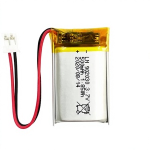 UL KC CB IEC Un38.<span class=keywords><strong>3</strong></span> Sertifikalı Lityum-İyon Polimer Pil <span class=keywords><strong>3</strong></span>.<span class=keywords><strong>7V</strong></span> 500mAh Lipo 902030 Oyuncaklar için Lityum-İyon Pil - Product Image 3