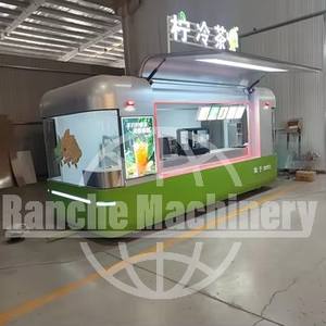 Camión de Comida Eléctrico, Remolque de Cocina Móvil, Hamburguesas de Pollo, Café, Helados, Barbacoa, Camioneta de Comida Móvil de 4 Ruedas - Product Image 6