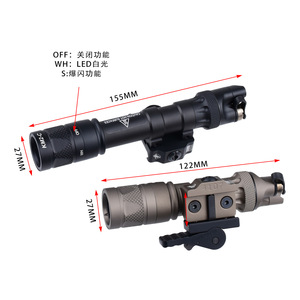ไฟฉายยุทธวิธี Surefire 1000 ลูเมน LED พร้อมสวิตช์กดระยะไกลสำหรับการมองเห็นในเวลากลางคืน - Product Image 3