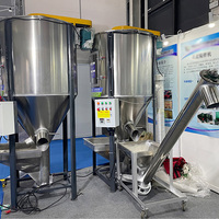 Nouvelle machine à granulés d'aliments verticaux pour animaux d'élevage, haute productivité, pour la fabrication d'aliments pour volailles à base de soja, broyeur en alliage, automatique