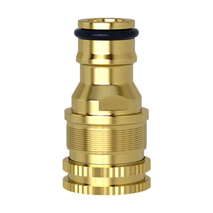 Adaptador de lavabo de aleación de aluminio de 12 mm con conexión rápida de seda interna y externa para conexión de grifo y tubería de agua - Product Image 3