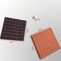 Bâtons magnétiques colorés numérotés en mousse EVA souple pour l'apprentissage des nombres chez les élèves