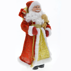 Nuevo Muñeco de Papá Noel de Tela de Lino y No Tejida de 45 cm de la Marca Rusa Haoxuan, Decoración para el Hogar con Logotipo Personalizado - Product Image 3