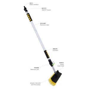 Outils <span class=keywords><strong>de</strong></span> nettoyage automobile <span class=keywords><strong>Brosse</strong></span> à eau à flux continu Manche <span class=keywords><strong>télescopique</strong></span> <span class=keywords><strong>Brosse</strong></span> <span class=keywords><strong>de</strong></span> <span class=keywords><strong>lavage</strong></span> <span class=keywords><strong>de</strong></span> voiture - Product Image 3