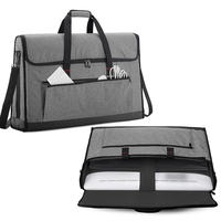 Travel Monitor Case for 24-27" Displays Padded Protective LCD Screen Bag Fold-able Carrying Solution for Business Travel Moving