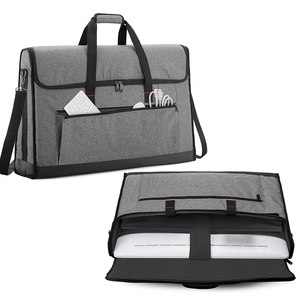 Étui de transport pour écrans de 24 à 27 pouces, sac de protection rembourré pour écran LCD, solution de transport pliable pour les voyages d'affaires et les déménagements - Product Image 1