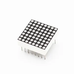 高亮度双色翻转点显示器8x8矩阵显示器kem-7088-burpg 8x8发光二极管矩阵显示器