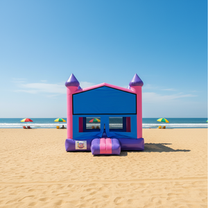 Château gonflable 13x13 ML Castello Gonfiabile Juegos Inflables Banner - Product Image 3