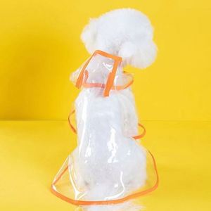 Transparent <b>Dog</b> Raincoat, <b>Waterproof</b> Pet Rain Poncho for <b>Dogs</b> and Cats, Lightweight Hooded Pet <b>Jacket</b> Wholesale Promotional Gift - Product Image 4