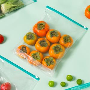 Tas penyimpanan portabel PE, 1 kotak Set menjaga kesegaran Ziplock untuk buah & sayuran Sandwich untuk penggunaan Rumah & Dapur 15 buah - Product Image 3